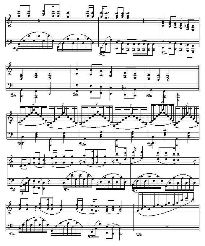 Let it be钢琴曲谱（图3）