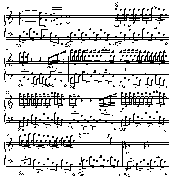 Claudine钢琴曲谱（图3）