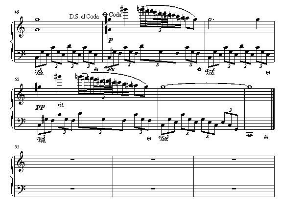 Claudine钢琴曲谱（图5）