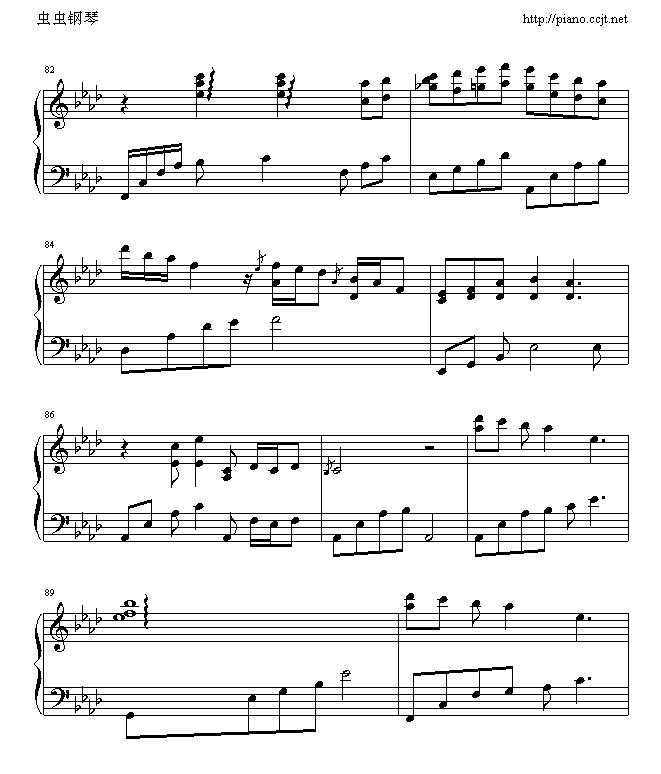 First Love钢琴曲谱（图9）