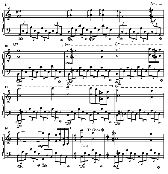 Claudine钢琴曲谱（图4）