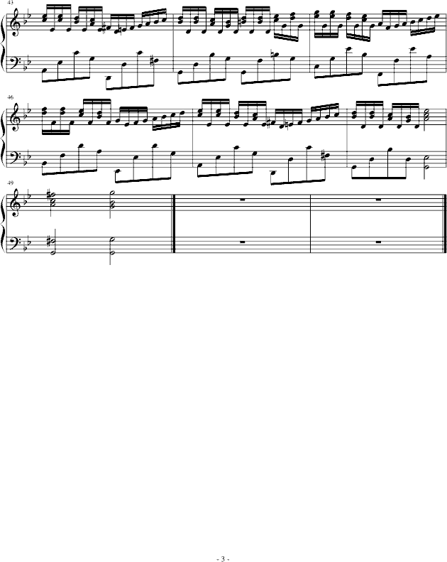 G小调钢琴曲(给0527)钢琴曲谱（图3）