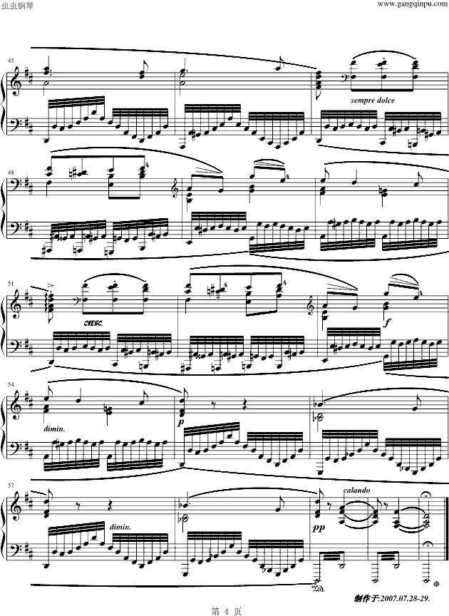 练习曲Op.740 No.12钢琴曲谱（图4）