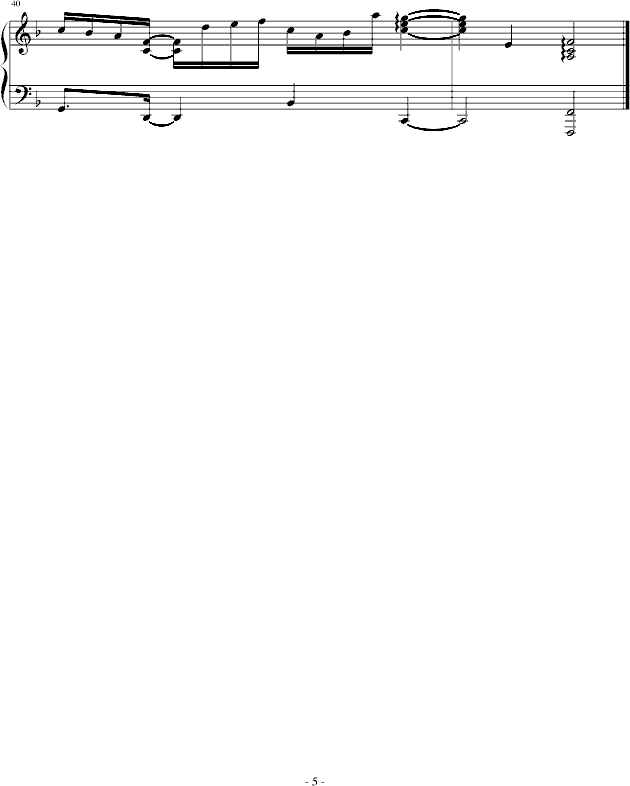 原来你也唱过我的歌钢琴曲谱（图5）