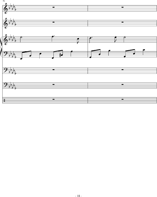 梯田-总谱钢琴曲谱（图18）