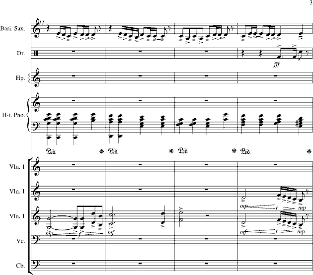 心雨-改进版钢琴曲谱（图3）