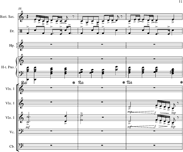 心雨-改进版钢琴曲谱（图11）