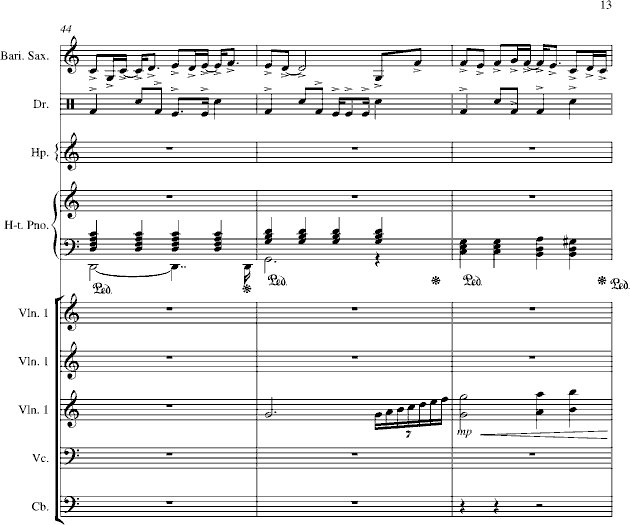 心雨-改进版钢琴曲谱（图13）