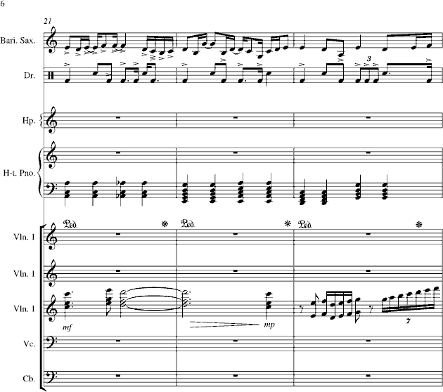 心雨-改进版钢琴曲谱（图6）