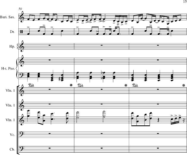 心雨-改进版钢琴曲谱（图15）