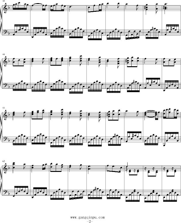 深海的孤独钢琴曲谱（图2）