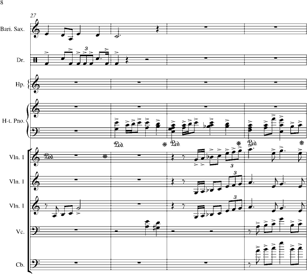 心雨-改进版钢琴曲谱（图8）