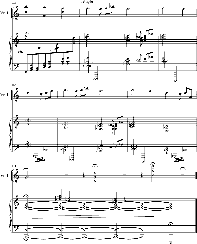 小提琴钢琴奏鸣曲钢琴曲谱（图12）