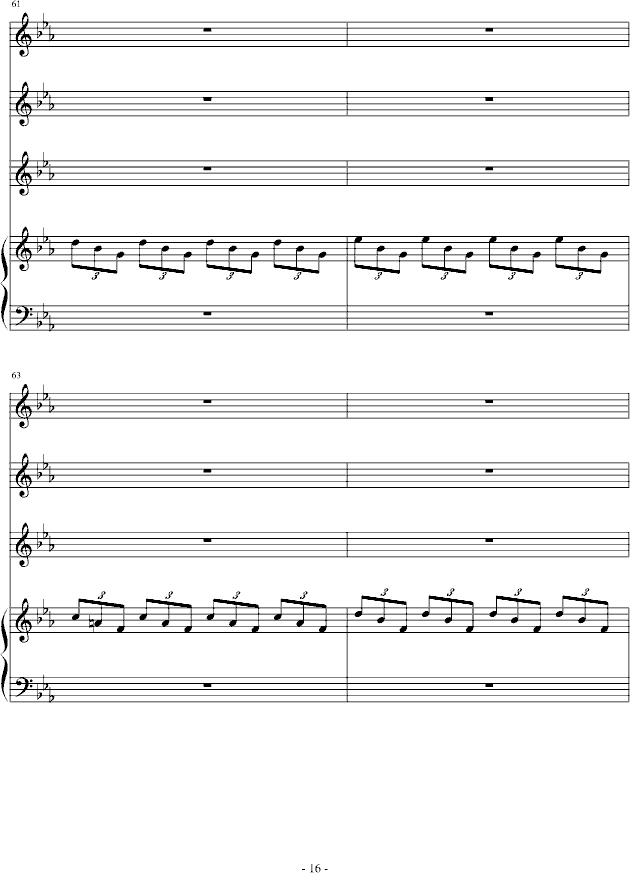 迷失天堂钢琴曲谱（图16）