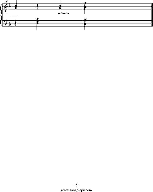 春笋钢琴曲谱（图5）