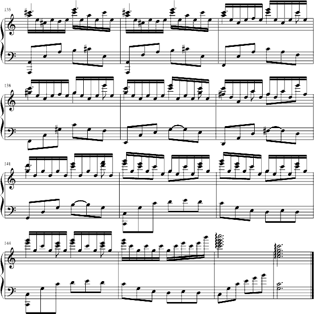 小奏鸣曲(第一章)钢琴曲谱（图9）