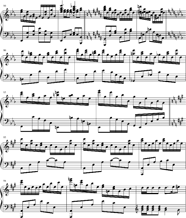 小奏鸣曲(第一章)钢琴曲谱（图6）