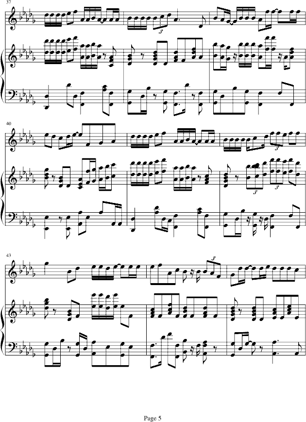 一言为定-（弹唱版）钢琴曲谱（图5）
