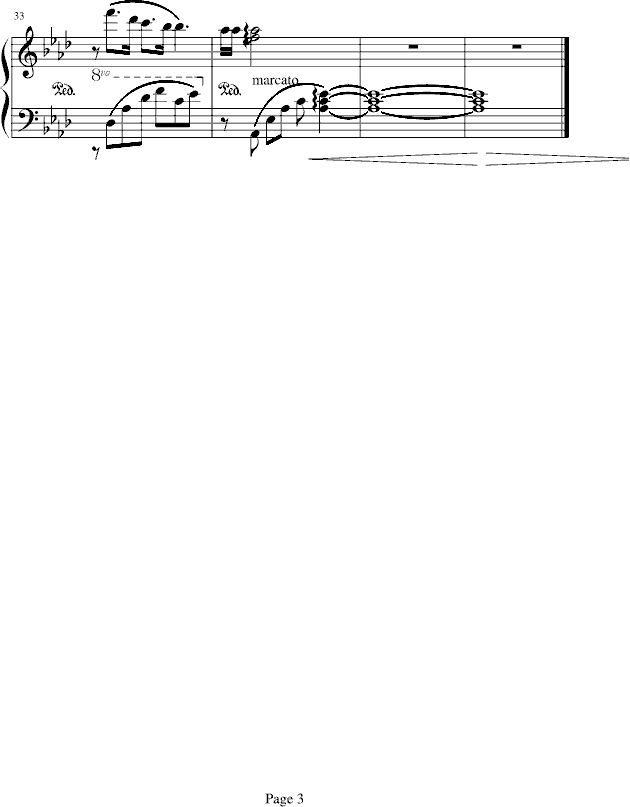 珊瑚之海钢琴曲谱（图3）
