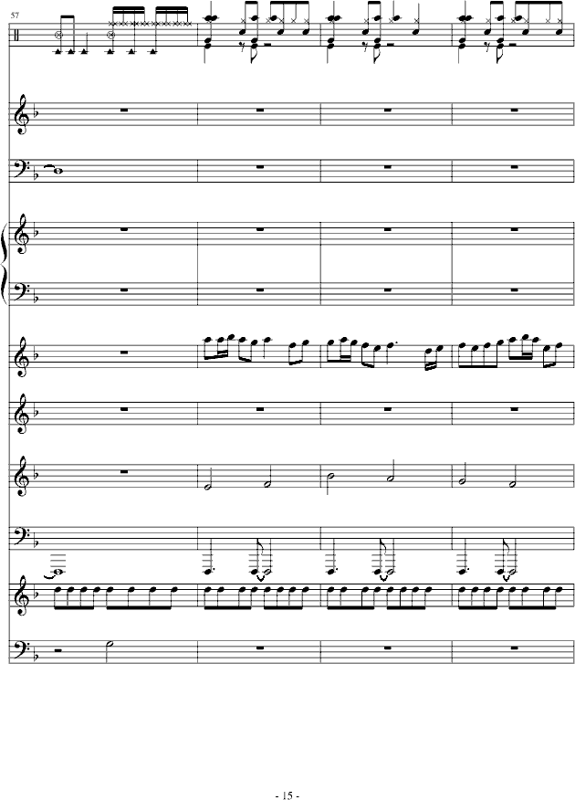 欧若拉-总谱钢琴曲谱（图15）