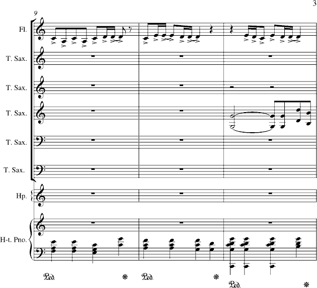心雨钢琴曲谱（图3）