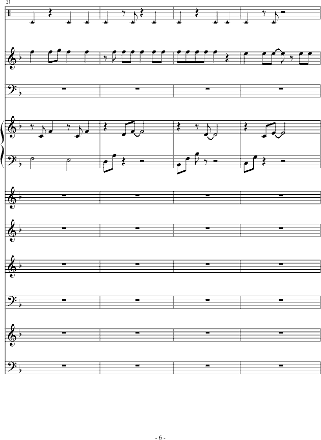 欧若拉-总谱钢琴曲谱（图6）