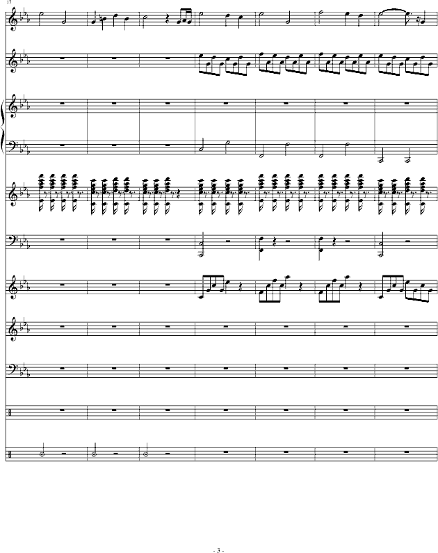 暗斗-总谱钢琴曲谱（图3）