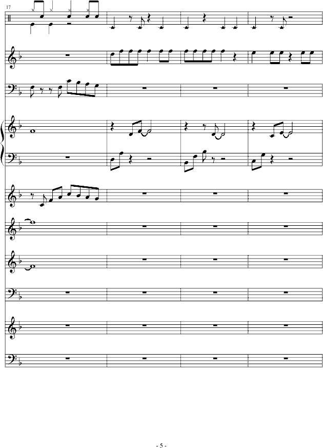 欧若拉-总谱钢琴曲谱（图5）