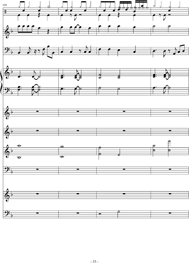 欧若拉-总谱钢琴曲谱（图33）