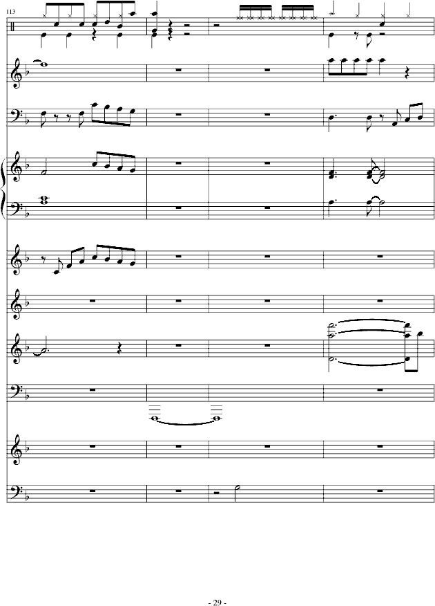 欧若拉-总谱钢琴曲谱（图29）