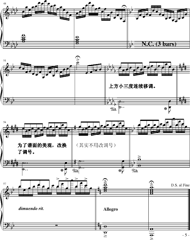 粤风·赛龙舟钢琴曲谱（图5）