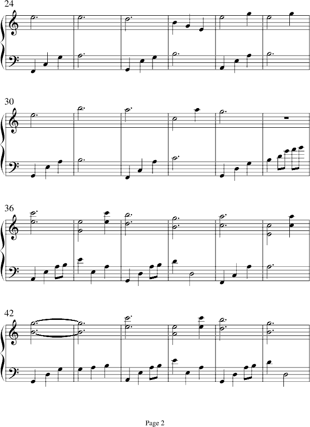 [浮空界]唯美惟美钢琴曲谱（图2）