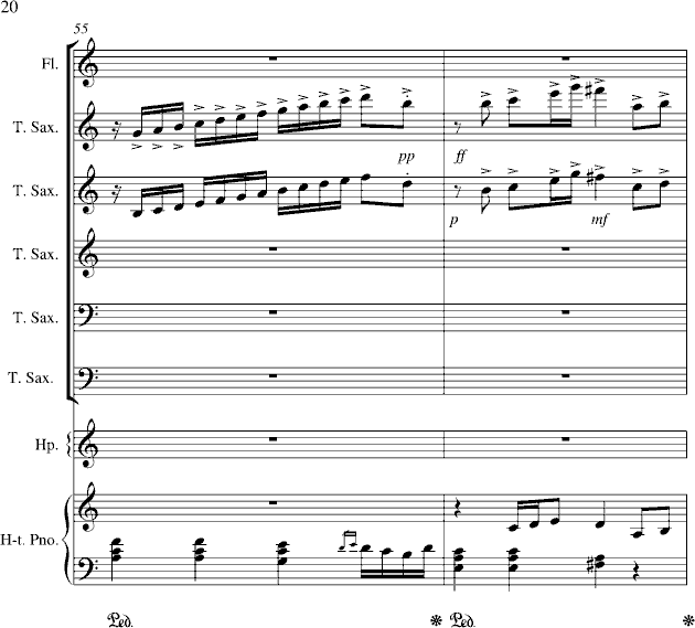 心雨钢琴曲谱（图20）