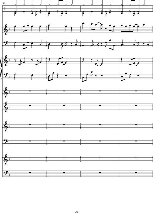 欧若拉-总谱钢琴曲谱（图20）