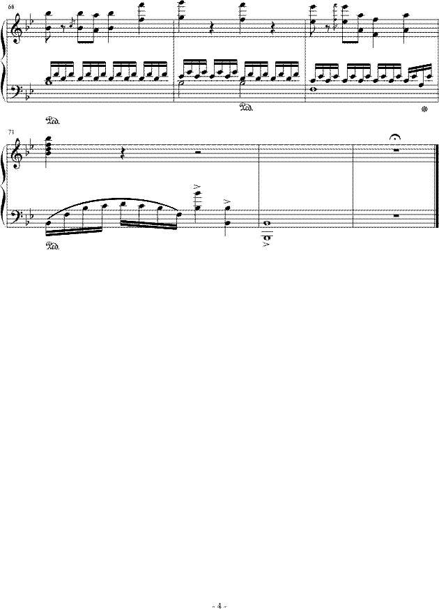幻想曲Op.8 No.2钢琴曲谱（图4）