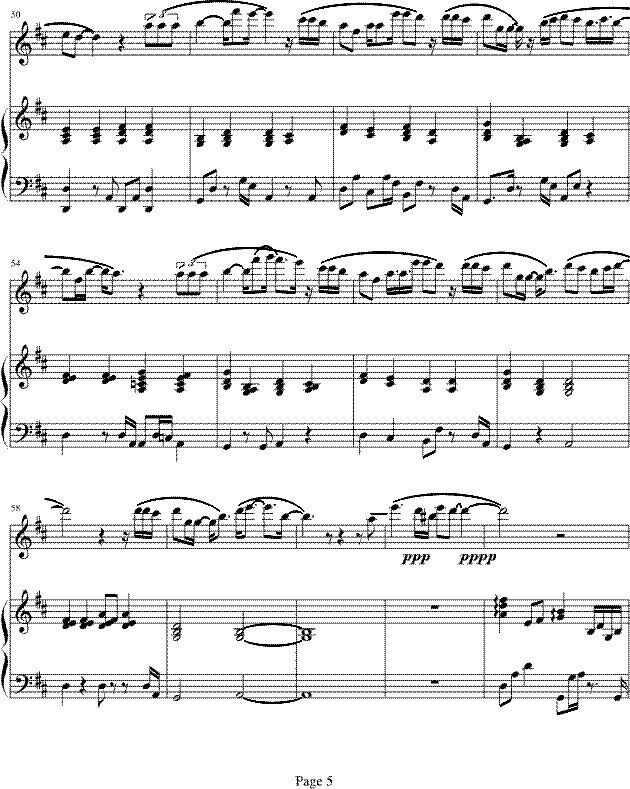 如果你还爱我钢琴曲谱（图5）