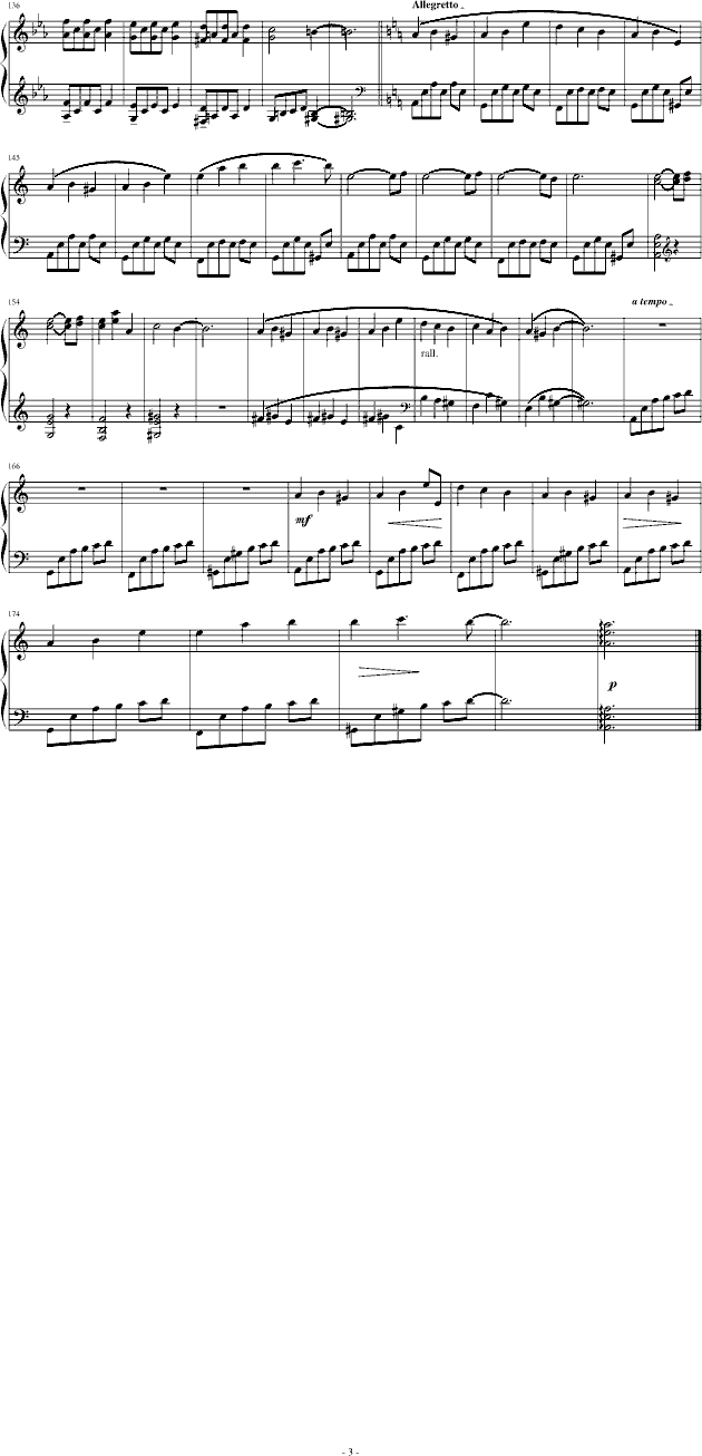 Dream-Ballade钢琴曲谱（图3）