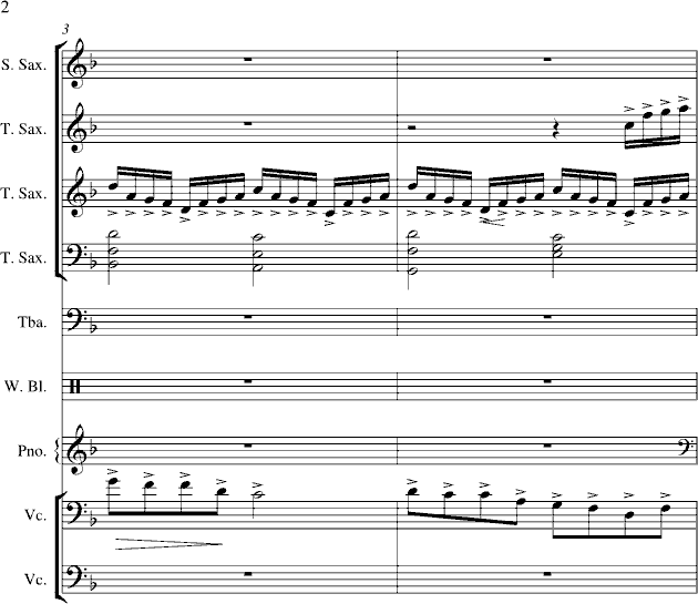 菊花台-总谱钢琴曲谱（图2）