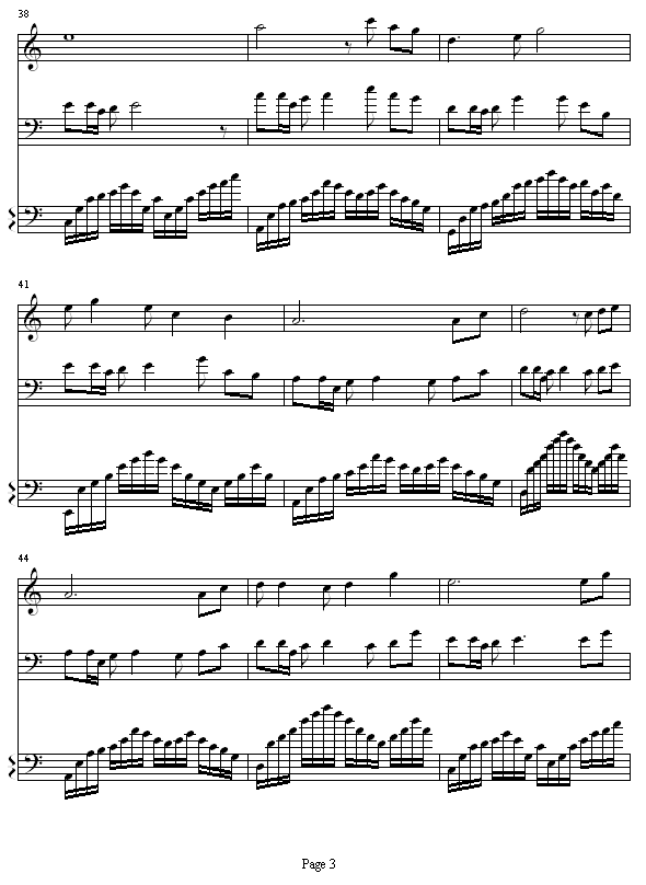 燕歌行钢琴曲谱（图3）