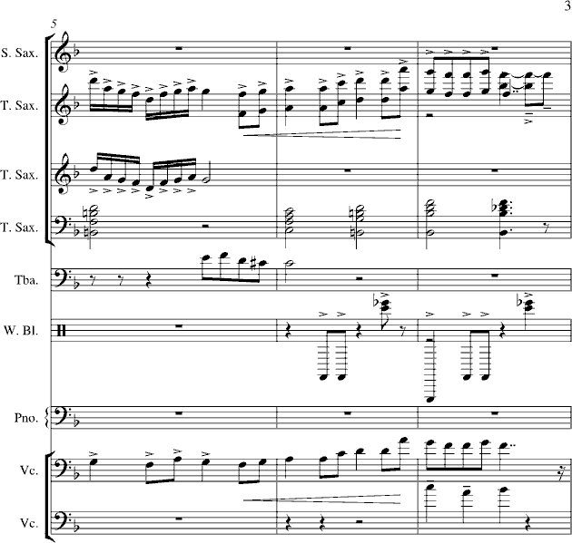 菊花台-总谱钢琴曲谱（图3）