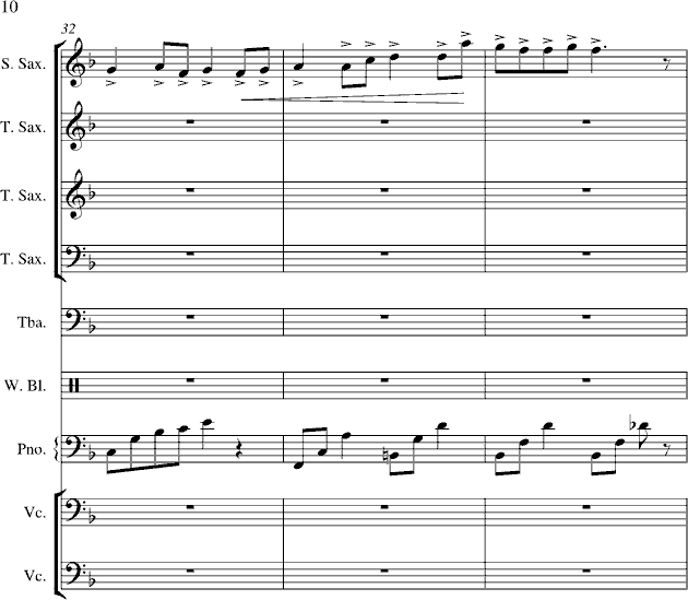 菊花台-总谱钢琴曲谱（图10）
