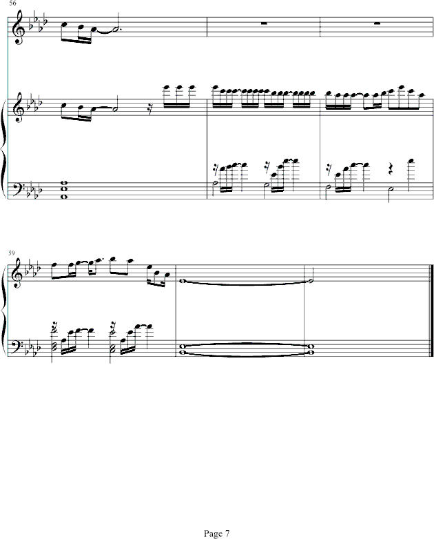 练习钢琴曲谱（图7）