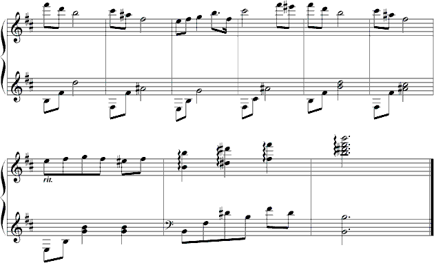 痕迹钢琴曲谱（图4）