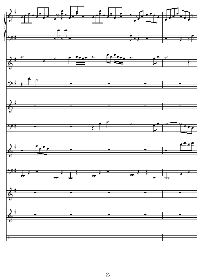夜莺-Nightingale钢琴曲谱（图23）