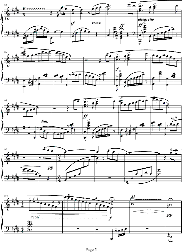 琴缘钢琴曲谱（图5）