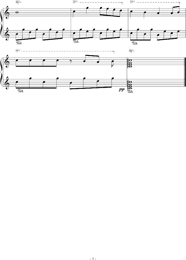 Dreams钢琴曲谱（图3）
