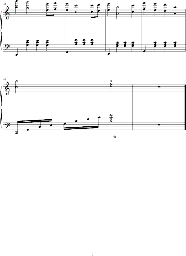 掌心钢琴曲谱（图5）
