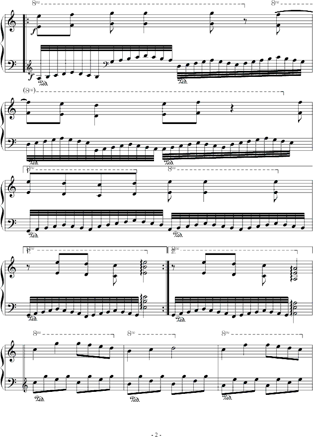 Dreams钢琴曲谱（图2）