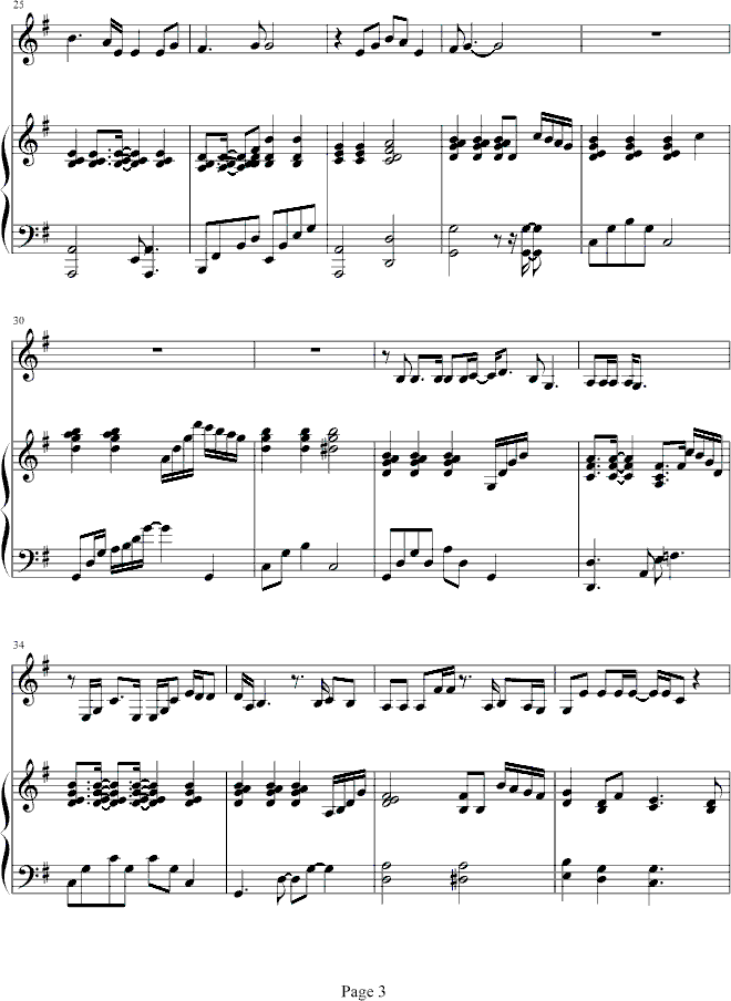 柠檬草的味道钢琴曲谱（图3）