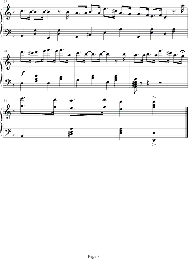把耳朵叫醒钢琴曲谱（图3）